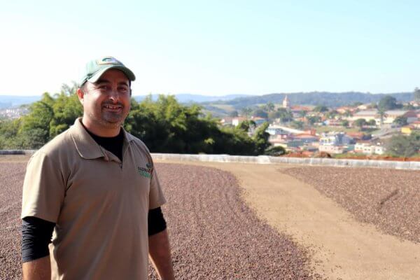 Luiz Framarion Pereira Figueiredo, producteur de café au Brésil